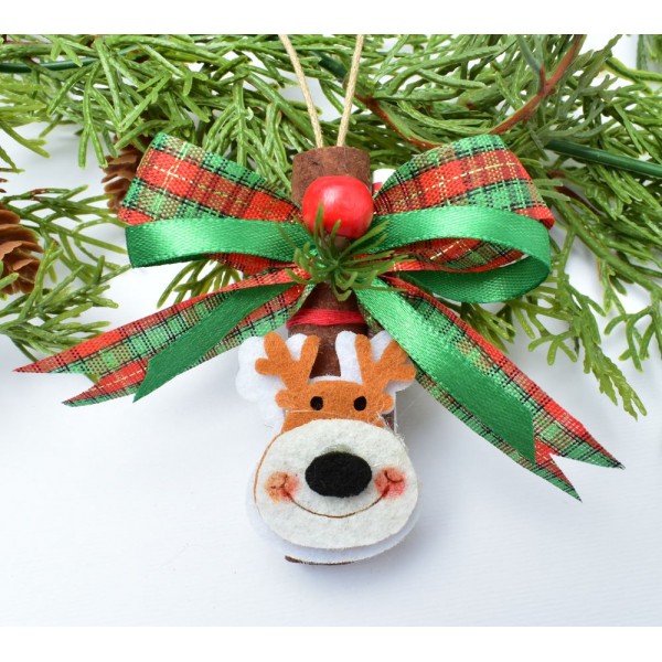 Коледна играчка с канела и късмет