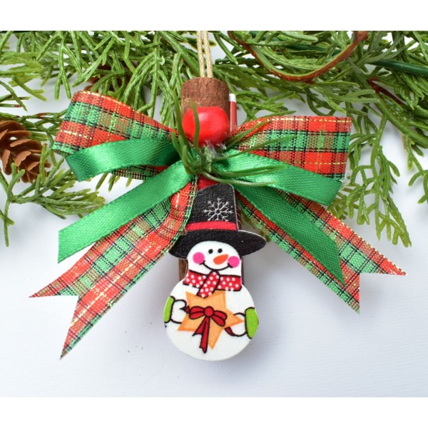 Коледна играчка с канела и късмет