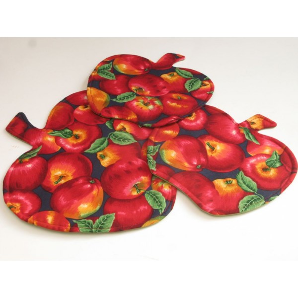 Текстилен комплект "Ябълки"