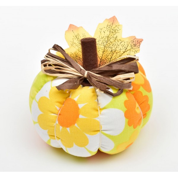 Декоративна текстилна тиква