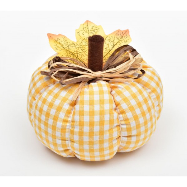 Декоративна текстилна тиква