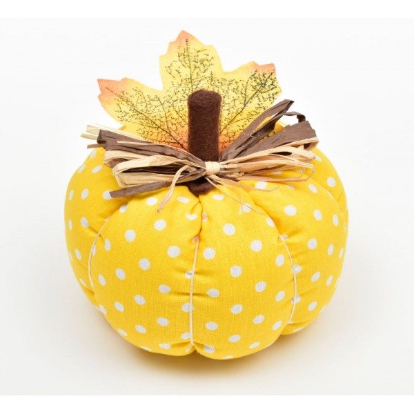 Декоративна текстилна тиква