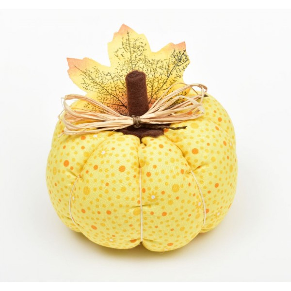 Декоративна текстилна тиква