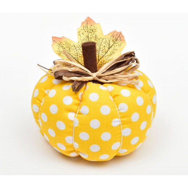 Декоративна текстилна тиква