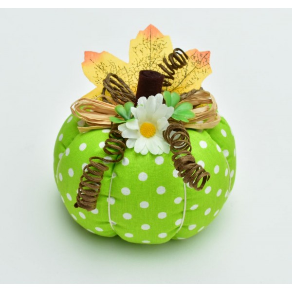 Декоративна текстилна тиква