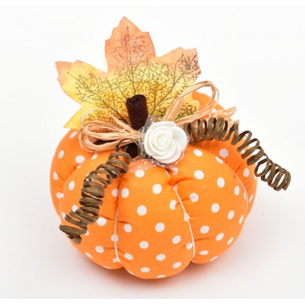 Декоративна текстилна тиква