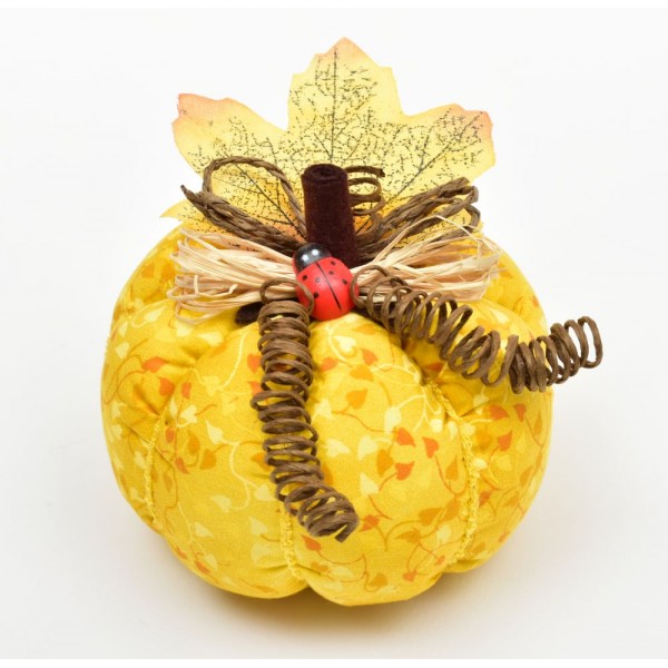 Декоративна текстилна тиква