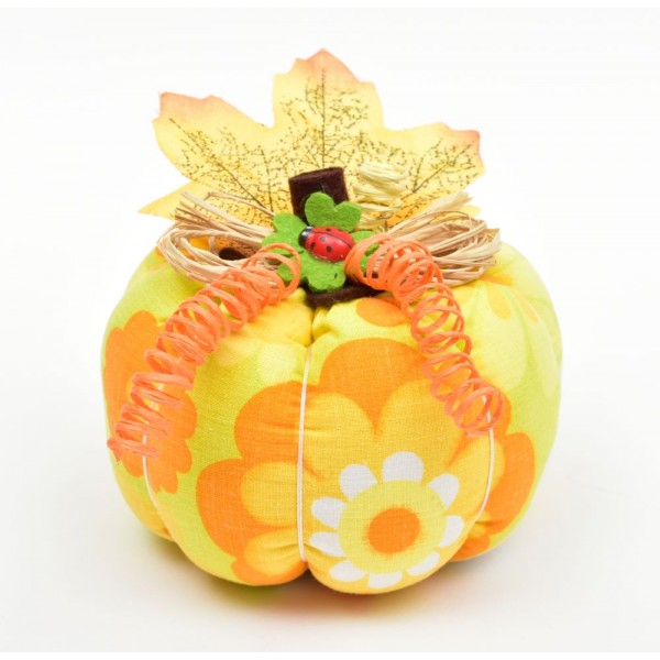 Декоративна текстилна тиква