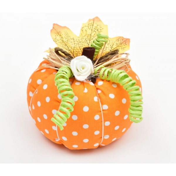 Декоративна текстилна тиква