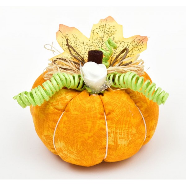 Декоративна текстилна тиква