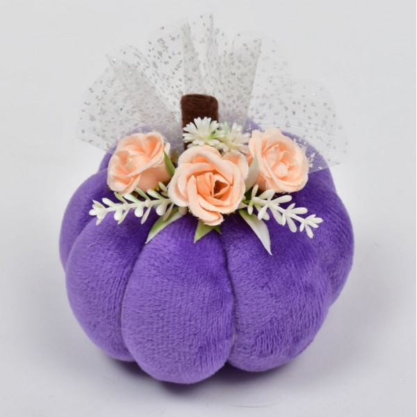 Декоративна текстилна тиква