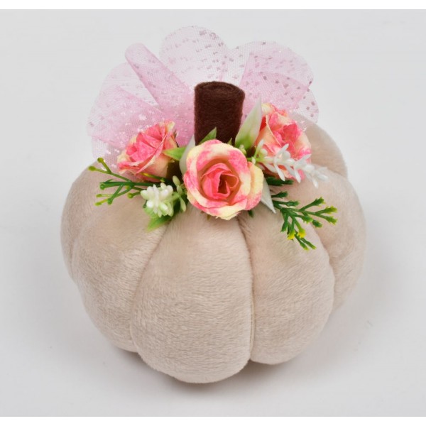 Декоративна текстилна тиква