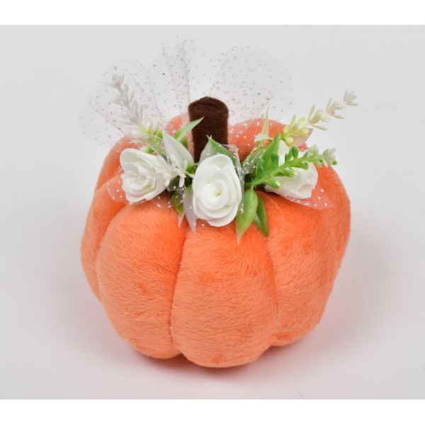 Декоративна текстилна тиква