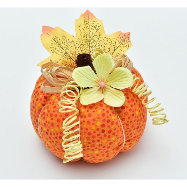 Декоративна текстилна тиква