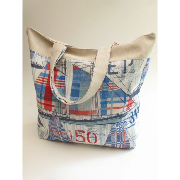 Текстилна чанта с две лица